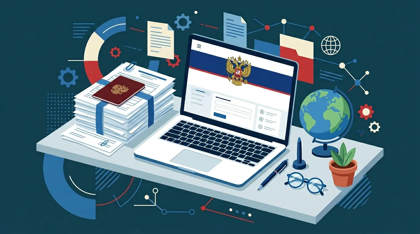 Работа с Госуслугами из-за границы